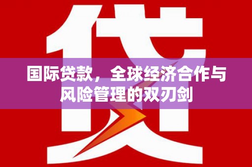 鲅鱼圈国际贷款，全球经济合作与风险管理的双刃剑