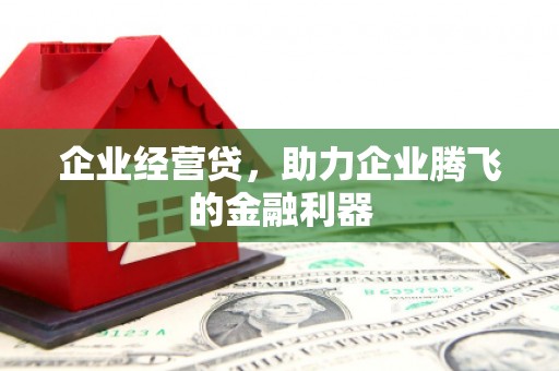 鲅鱼圈企业经营贷，助力企业腾飞的金融利器