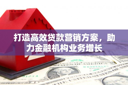 鲅鱼圈打造高效贷款营销方案，助力金融机构业务增长