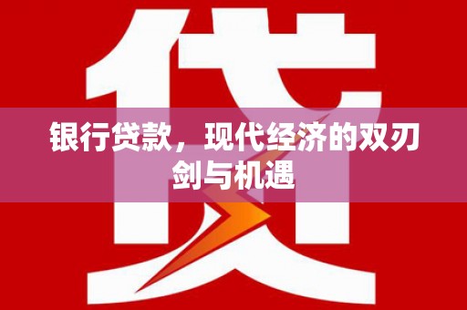 鲅鱼圈银行贷款，现代经济的双刃剑与机遇