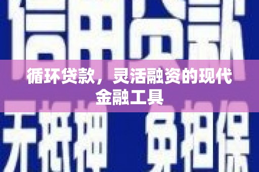 鲅鱼圈循环贷款，灵活融资的现代金融工具