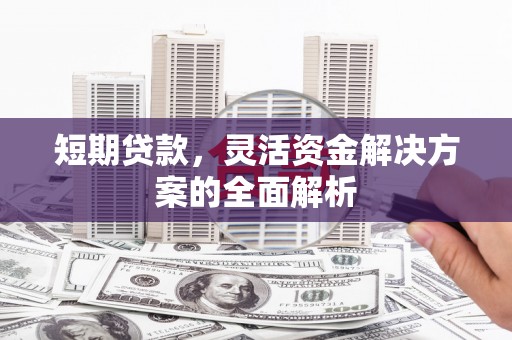 鲅鱼圈短期贷款，灵活资金解决方案的全面解析