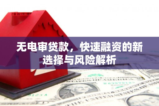 鲅鱼圈无电审贷款，快速融资的新选择与风险解析