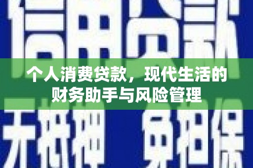鲅鱼圈个人消费贷款，现代生活的财务助手与风险管理