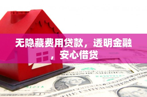 鲅鱼圈无隐藏费用贷款，透明金融，安心借贷