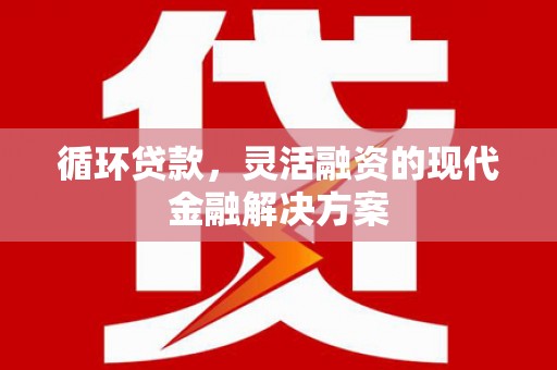 鲅鱼圈循环贷款，灵活融资的现代金融解决方案