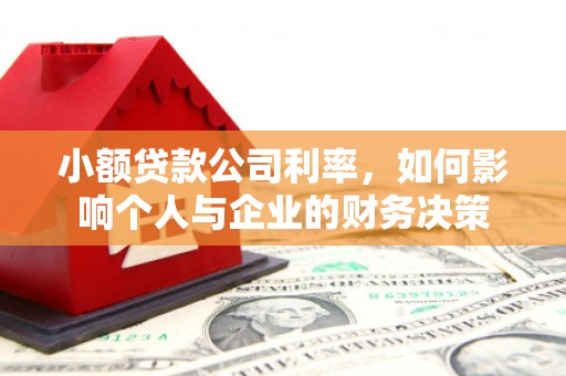 鲅鱼圈小额贷款公司利率，如何影响个人与企业的财务决策
