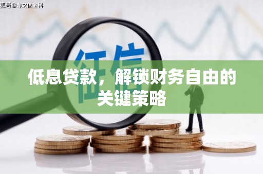 鲅鱼圈低息贷款，解锁财务自由的关键策略