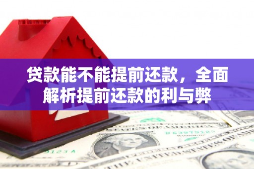鲅鱼圈贷款能不能提前还款，全面解析提前还款的利与弊