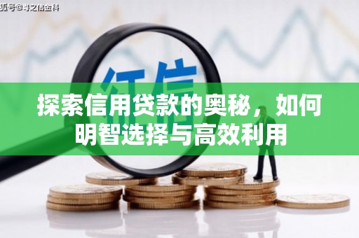 鲅鱼圈探索信用贷款的奥秘，如何明智选择与高效利用