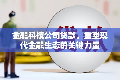 鲅鱼圈金融科技公司贷款，重塑现代金融生态的关键力量